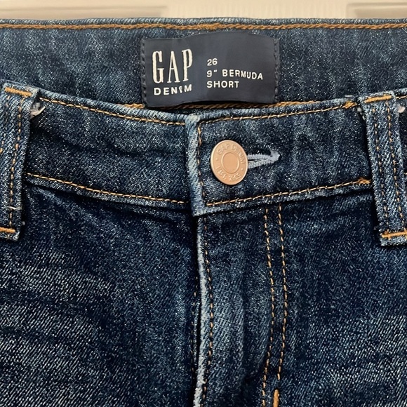 Gap denim Bermuda shorts 26 - Picture 2 of 4
